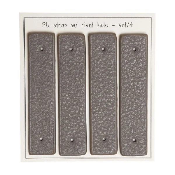 Go Handmade Remme til nitter, 8,5 x 1,8 cm, 4 stk
